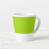 Tasse Latte Style Pop Art Kiwi (Angle droit)