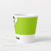 Tasse Latte Style Pop Art Kiwi (Devant)