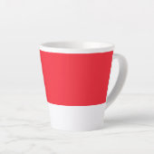 Tasse Latte Style Pop Art Kiwi (Angle droit)