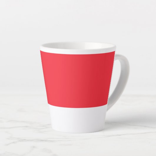 Tasse Latte Style Pop Art Kiwi (Angle droit)