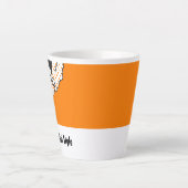 Tasse Latte Style Pop Art Kiwi (Devant)