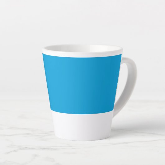 Tasse Latte Style Pop Art Kiwi (Angle droit)