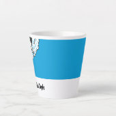 Tasse Latte Style Pop Art Kiwi (Devant)