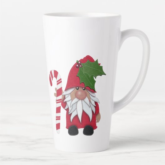 Tasse Latte Sucre de canne Noël Gnome (Droite)