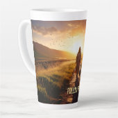 Tasse Latte Suivez-Moi, Agneau (Angle gauche)