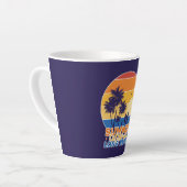Tasse Latte Summer California Long Beach-66594 (Angle gauche)
