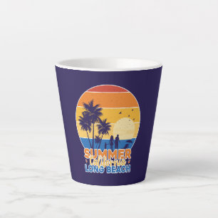 Tasse Latte Summer California Long Beach-66594