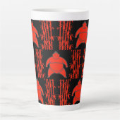 Tasse Latte Sumo Wrestler (Devant)