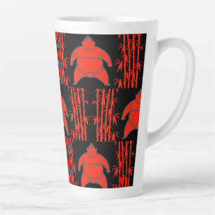 Tasse Latte Sumo Wrestler