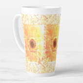 Tasse Latte Sunflower Vendredi (Angle gauche)