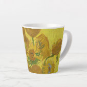 Tasse Latte Sunflowers-Vincent van Gogh Small (Angle droit)