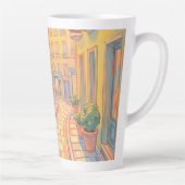 Tasse Latte Sunny European Street Architecture confortable Art (Droite)