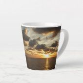 Tasse Latte Sunrise aux îles Virgin (Angle droit)
