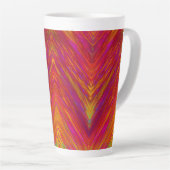 Tasse Latte Sunsets du Sud-Ouest (Angle droit)