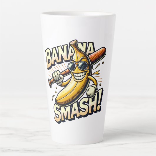 Tasse Latte Super Banane (Devant)