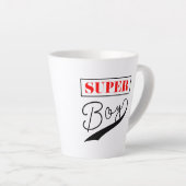 Tasse Latte Super Boy (Angle droit)