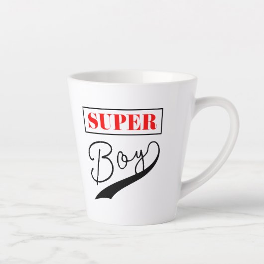 Tasse Latte Super Boy (Droite)