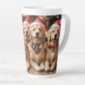 Tasse Latte Super Golden Retriever (Angle droit)