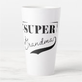 Tasse Latte Super grand-mère (Devant)