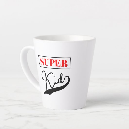 Tasse Latte Super Kid (Angle gauche)