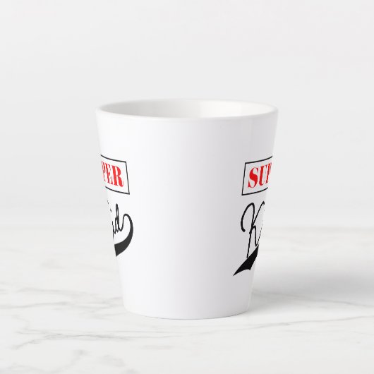 Tasse Latte Super Kid (Devant)