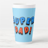Tasse Latte Super papa (Devant)