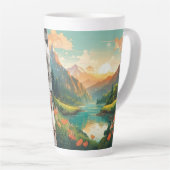 Tasse Latte Super Sayan (Angle droit)