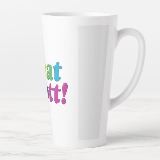 Tasse Latte Super Scott. (Droite)