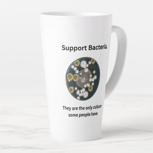 Tasse Latte Support Bactérie (Angle droit)
