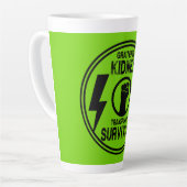 Tasse Latte Survivant de la transplantation rénale (Angle gauche)