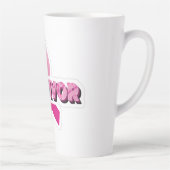 Tasse Latte Survivant du cancer du sein (Droite)