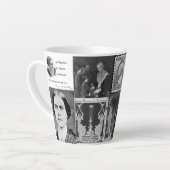 Tasse Latte Susan B Anthony Collage Féministe (Angle gauche)