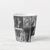 Tasse Latte Susan B Anthony Collage Féministe (Devant)
