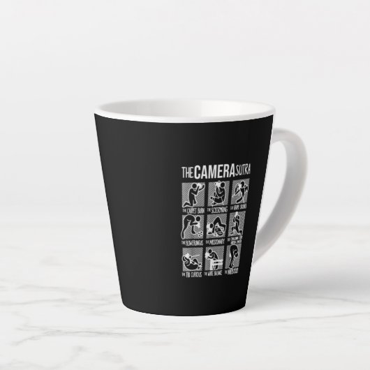 Tasse Latte Sutra caméra (Angle droit)