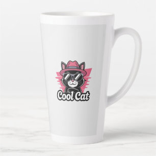 Tasse Latte Swagger de chat cool