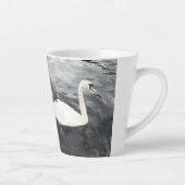 Tasse Latte Swan impressionniste (Droite)