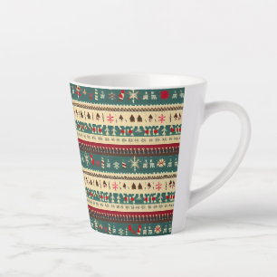Tasse Latte Sweat moche de Noël 5