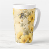 Tasse Latte Sweet Bee (correspond au journal) (Angle droit)