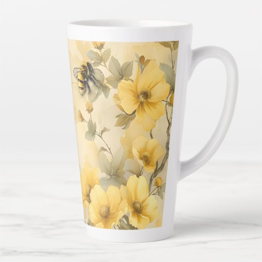 Tasse Latte Sweet Bee (correspond au journal) (Droite)