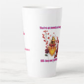 Tasse Latte Sweet BEE mine-BEE lieve me i love you (Devant)