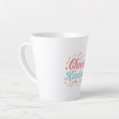 Tasse Latte Sweet Kindness Matters Typography (Angle gauche)