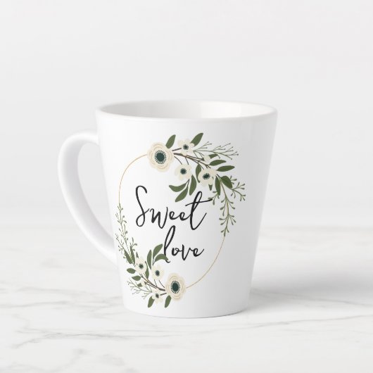 Tasse Latte Sweet Love (Angle gauche)