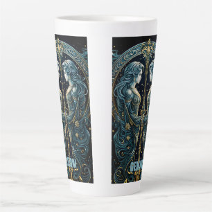 Tasse Latte Symbole astrologique de Gemini