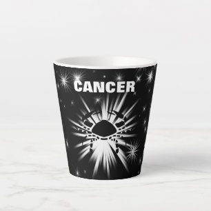 Tasse Latte Symbole du cancer