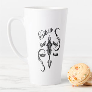 Tasse Latte SYMBOLE Zodiaque Libra