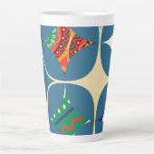 Tasse Latte Symétrie dans la nature (Devant)