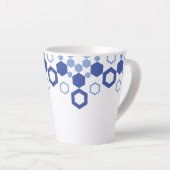 Tasse Latte Symétrie figée (Angle droit)