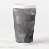 Tasse Latte Symétrie fluide : exploration des concepts abstrai (Devant)