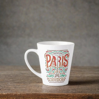 Tasse Latte Symphonie d'amour de Paris Bloom