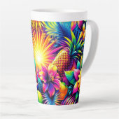 Tasse Latte Symphonie Neon Summer (Angle droit)